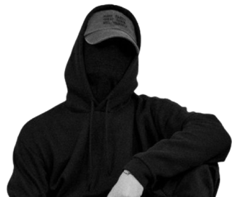 Hooded portrait